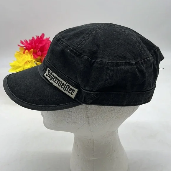 Jaegermeister Black Vintage Baseball Hat Black Adjustable HT3432 - Picture 2 of 6